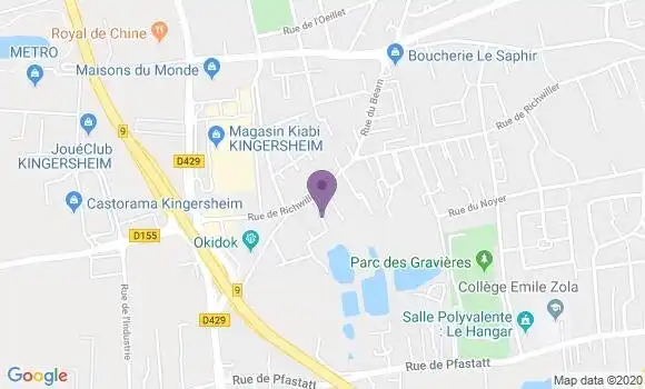 Localisation Friess Marcel