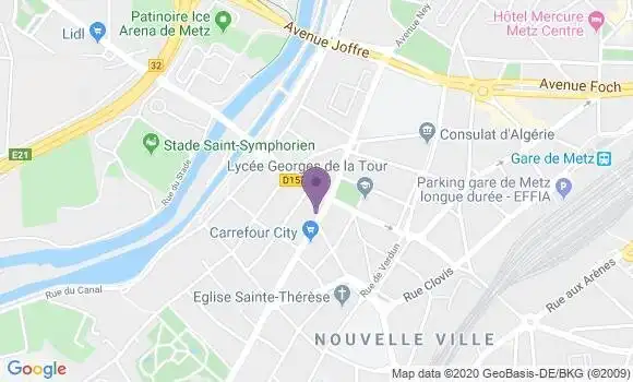 Localisation Semecas Marcel