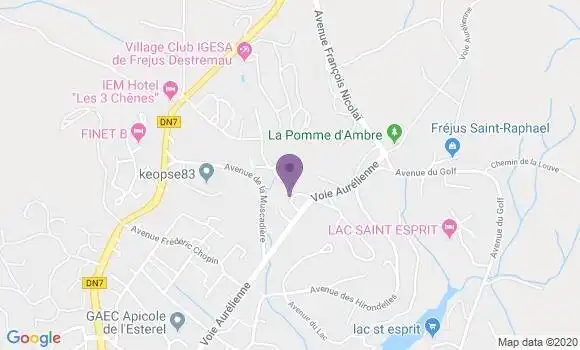 Localisation Guillet Maurice