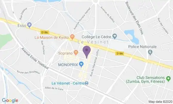 Localisation Etienne Daniel