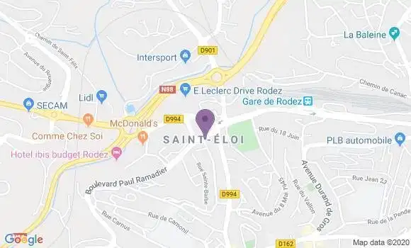 Localisation Viguier Claude