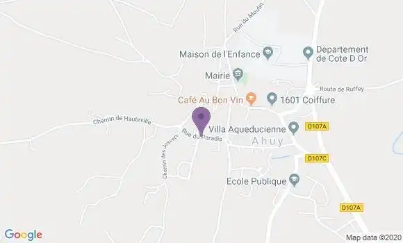 Localisation Mosson Gilbert