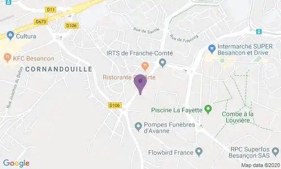 Localisation Chautemps Bernard