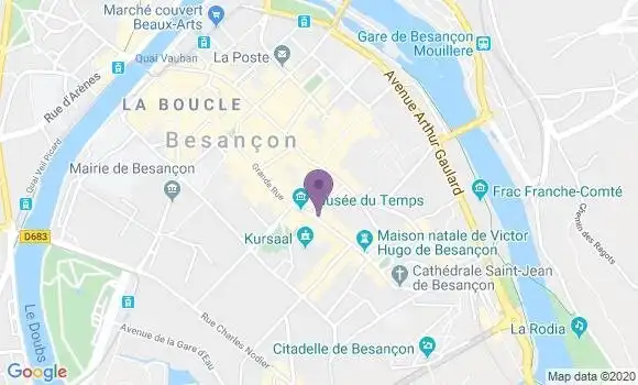 Localisation Dole Claude