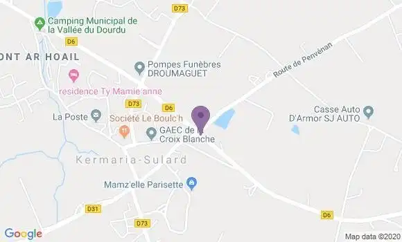 Localisation Mangard Jean Yves