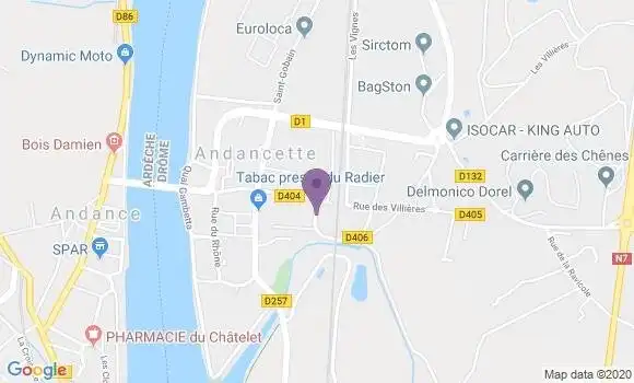 Localisation Bonnaud Claude