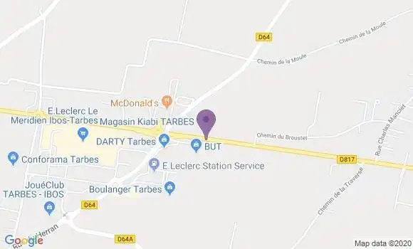 Localisation Durancet Jean Jacques