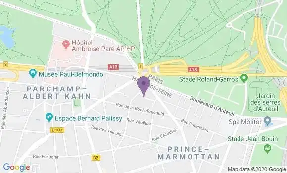 Localisation Periquet de Guerville Roger