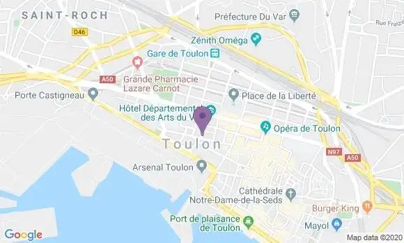 Localisation Castet Michel