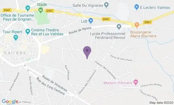 Localisation Chautard Jean Baptiste