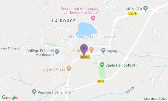 Localisation Ponzo Claude