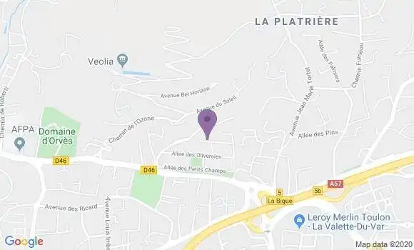 Localisation Sittinieri Jean Pierre