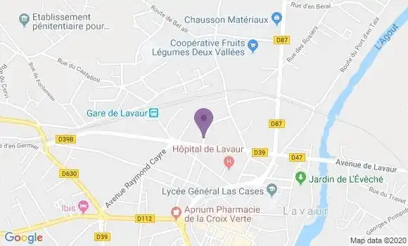 Localisation Amalric Clémentine