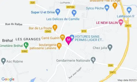 Localisation Rottier Jean Marie