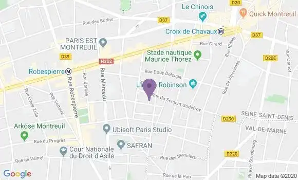 Localisation Mollard Jean Luc