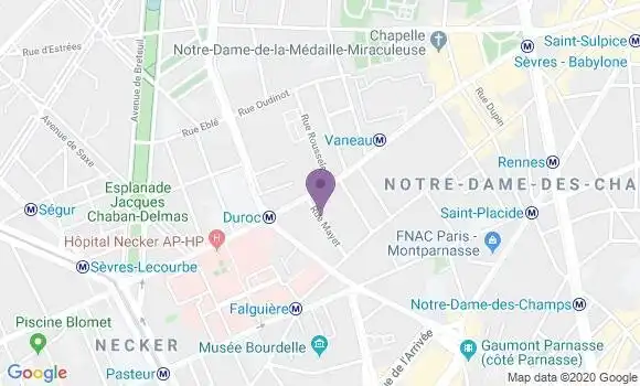 Localisation Ouin Brigitte