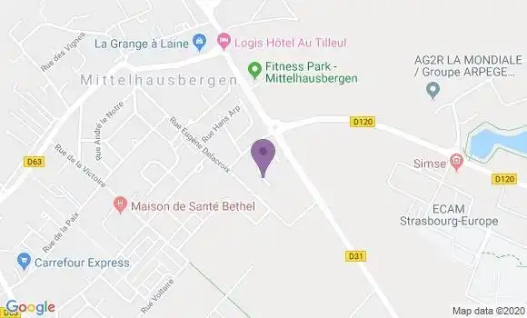 Localisation Frommweiler Antoine