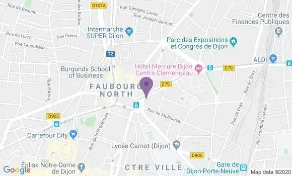 Localisation Danon Chaudonneret Annie Claude