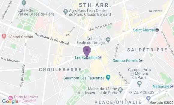 Localisation Hubert Bruno