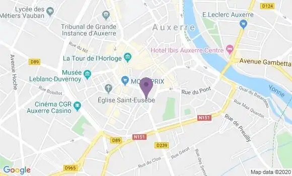 Localisation Leriche Antoine