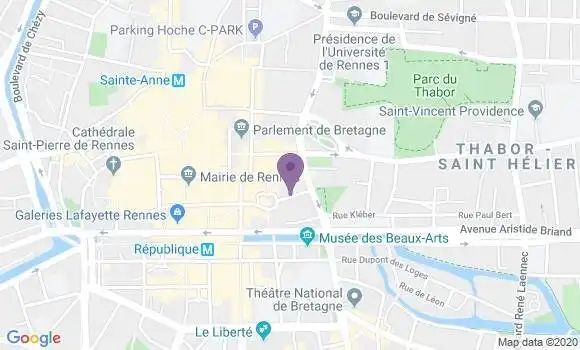 Localisation Labesse Jean Marie