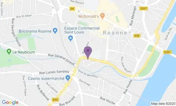 Localisation Gibert Raymond