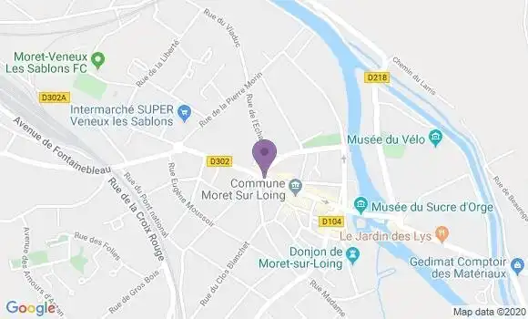 Localisation Derel Jean Paul