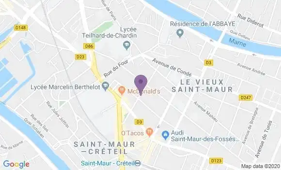 Localisation Bellot Luc