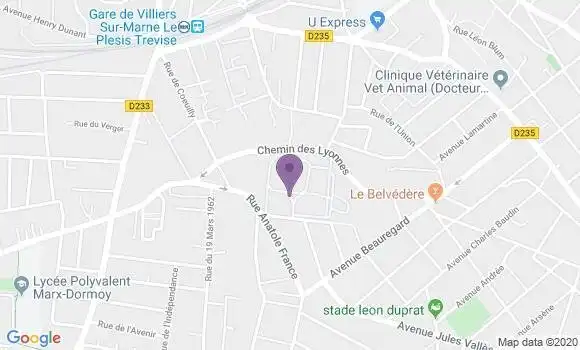 Localisation Chauveau Olivier