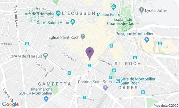 Localisation Rouviere Henri