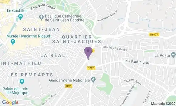 Localisation Balalud de Saint Jean Gilles