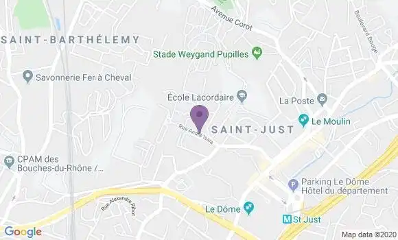 Localisation Chaminade Josiane