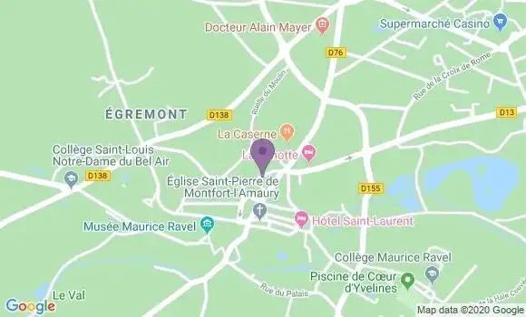 Localisation Jeantet François