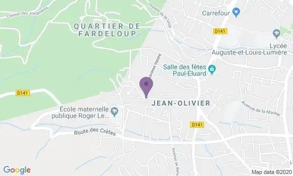 Localisation Toulas Sabine
