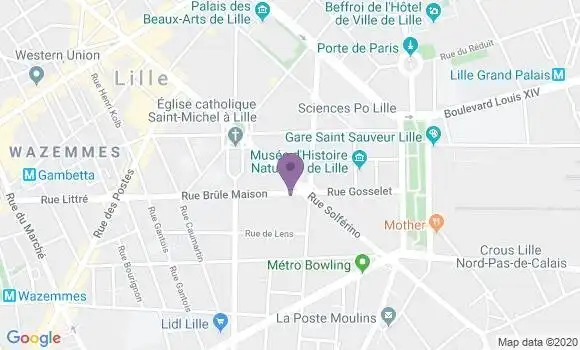 Localisation Frisque Gérard