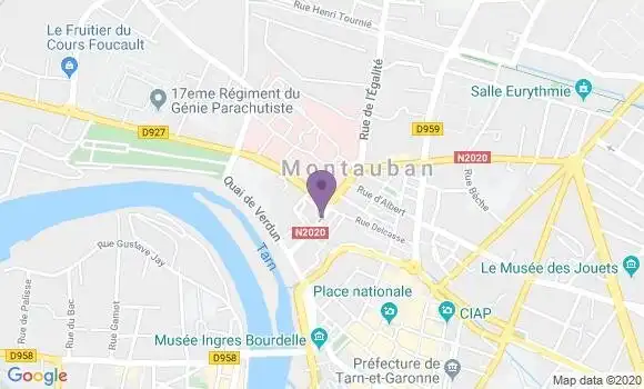 Localisation Raspaud Jean François