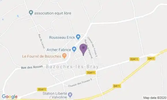 Localisation Brandalac Gérard