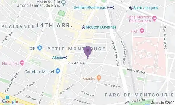 Localisation Dacbert Antoine