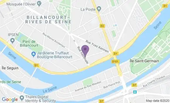 Localisation Le Grelle Guillaume