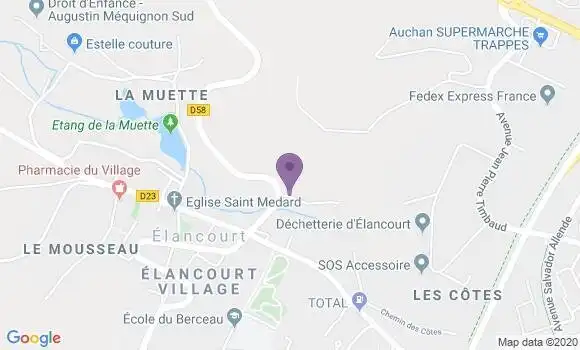 Localisation Pacrot Pierre