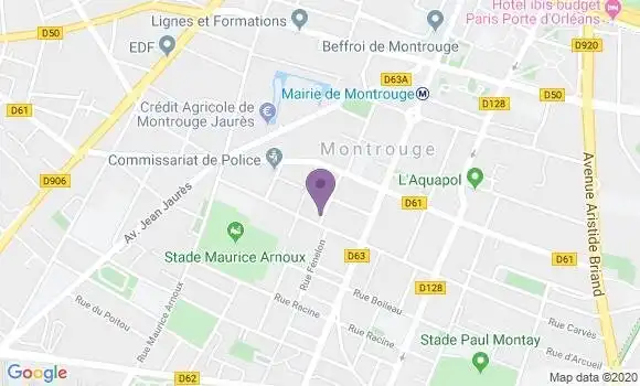 Localisation Veillerot Jean Michel