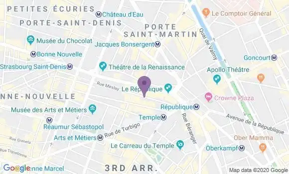 Localisation Culbert Timothy