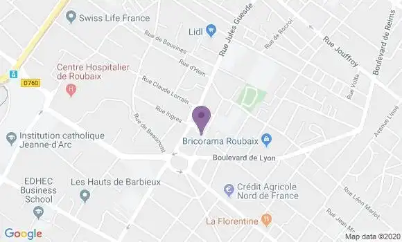 Localisation Vignoble Bernard