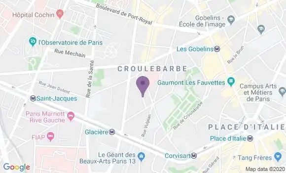 Localisation Gardinier Vincent