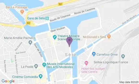 Localisation Coulet Roland
