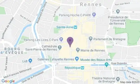 Localisation Maurer Yves Marie