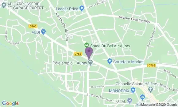 Localisation Pryen Eric