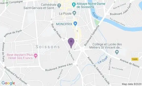 Localisation Premont Fabrice