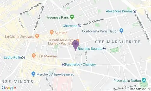 Localisation Martinet Denis