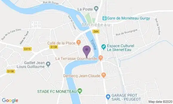 Localisation Pessard Gilles